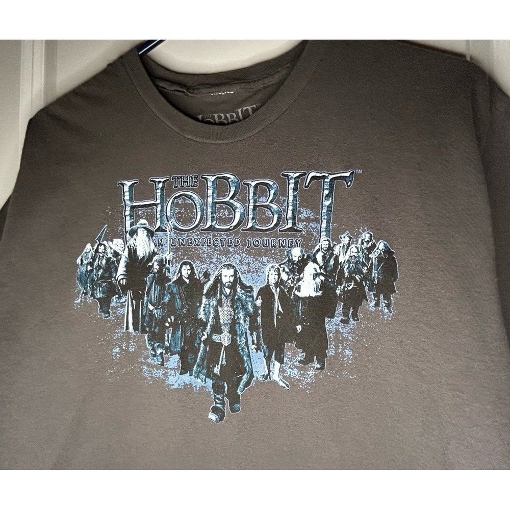 2012 "The Hobbit Unexpected Journey" Movie Promo T-Shirt Size Mens XXL No Flaws